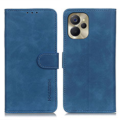 Funda de Cuero Cartera con Soporte Carcasa K03Z para Realme 10 5G Azul