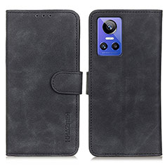 Funda de Cuero Cartera con Soporte Carcasa K03Z para Realme GT Neo3 5G Negro