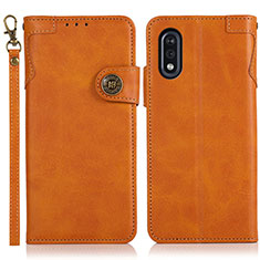 Funda de Cuero Cartera con Soporte Carcasa K03Z para Sony Xperia Ace II Marron