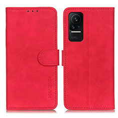 Funda de Cuero Cartera con Soporte Carcasa K03Z para Xiaomi Civi 1S 5G Rojo