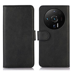 Funda de Cuero Cartera con Soporte Carcasa K03Z para Xiaomi Mi 12S Ultra 5G Negro