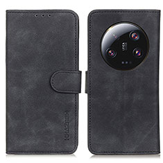 Funda de Cuero Cartera con Soporte Carcasa K03Z para Xiaomi Mi 13 Ultra 5G Negro