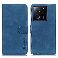 Funda de Cuero Cartera con Soporte Carcasa K03Z para Xiaomi Mi 13T 5G Azul