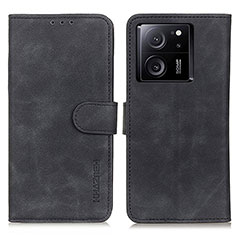 Funda de Cuero Cartera con Soporte Carcasa K03Z para Xiaomi Mi 13T 5G Negro