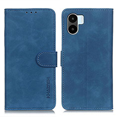 Funda de Cuero Cartera con Soporte Carcasa K03Z para Xiaomi Poco C51 Azul