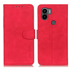 Funda de Cuero Cartera con Soporte Carcasa K03Z para Xiaomi Redmi A1 Plus Rojo