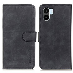 Funda de Cuero Cartera con Soporte Carcasa K03Z para Xiaomi Redmi A2 Negro