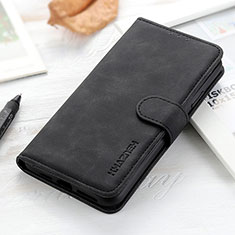 Funda de Cuero Cartera con Soporte Carcasa K03Z para Xiaomi Redmi K40 Pro 5G Negro