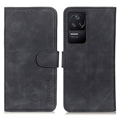 Funda de Cuero Cartera con Soporte Carcasa K03Z para Xiaomi Redmi K40S 5G Negro