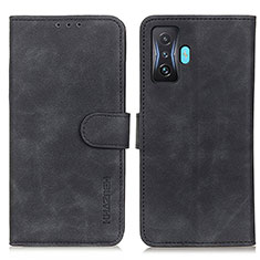 Funda de Cuero Cartera con Soporte Carcasa K03Z para Xiaomi Redmi K50 Gaming 5G Negro