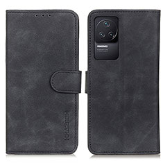 Funda de Cuero Cartera con Soporte Carcasa K03Z para Xiaomi Redmi K50 Pro 5G Negro