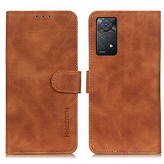 Funda de Cuero Cartera con Soporte Carcasa K03Z para Xiaomi Redmi Note 12 Pro 4G Marron