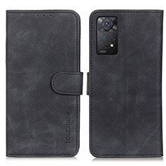 Funda de Cuero Cartera con Soporte Carcasa K03Z para Xiaomi Redmi Note 12 Pro 4G Negro