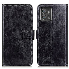 Funda de Cuero Cartera con Soporte Carcasa K04Z para Motorola ThinkPhone 5G Negro