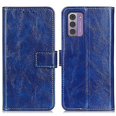 Funda de Cuero Cartera con Soporte Carcasa K04Z para Nokia G310 5G Azul