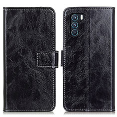 Funda de Cuero Cartera con Soporte Carcasa K04Z para Oppo K9 Pro 5G Negro