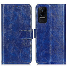 Funda de Cuero Cartera con Soporte Carcasa K04Z para Xiaomi Civi 1S 5G Azul