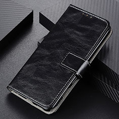 Funda de Cuero Cartera con Soporte Carcasa K04Z para Xiaomi Redmi 9 Power Negro