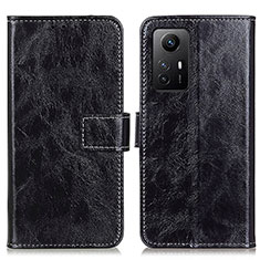 Funda de Cuero Cartera con Soporte Carcasa K04Z para Xiaomi Redmi Note 12S Negro