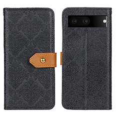 Funda de Cuero Cartera con Soporte Carcasa K05Z para Google Pixel 7 5G Negro