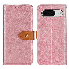 Funda de Cuero Cartera con Soporte Carcasa K05Z para Google Pixel 8 5G Rosa