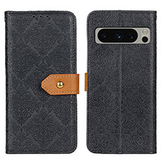 Funda de Cuero Cartera con Soporte Carcasa K05Z para Google Pixel 8 Pro 5G Negro