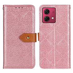 Funda de Cuero Cartera con Soporte Carcasa K05Z para Motorola Moto G84 5G Rosa