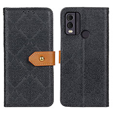 Funda de Cuero Cartera con Soporte Carcasa K05Z para Nokia C22 Negro