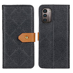 Funda de Cuero Cartera con Soporte Carcasa K05Z para Nokia G21 Negro