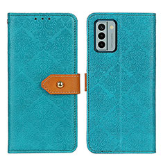 Funda de Cuero Cartera con Soporte Carcasa K05Z para Nokia G22 Verde