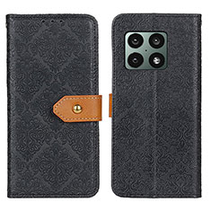 Funda de Cuero Cartera con Soporte Carcasa K05Z para OnePlus 10 Pro 5G Negro