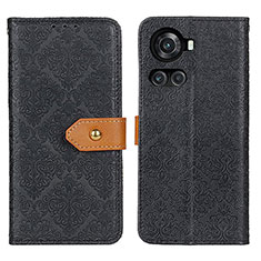 Funda de Cuero Cartera con Soporte Carcasa K05Z para OnePlus 10R 5G Negro