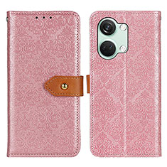 Funda de Cuero Cartera con Soporte Carcasa K05Z para OnePlus Ace 2V 5G Rosa