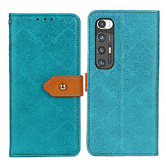 Funda de Cuero Cartera con Soporte Carcasa K05Z para Xiaomi Mi 10S 5G Verde