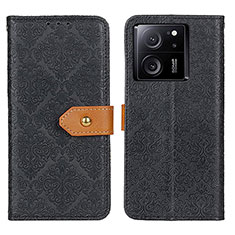 Funda de Cuero Cartera con Soporte Carcasa K05Z para Xiaomi Mi 13T 5G Negro