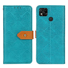 Funda de Cuero Cartera con Soporte Carcasa K05Z para Xiaomi POCO C31 Verde