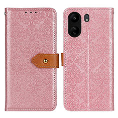 Funda de Cuero Cartera con Soporte Carcasa K05Z para Xiaomi Poco C65 Rosa