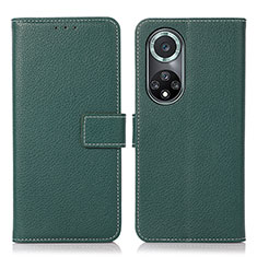 Funda de Cuero Cartera con Soporte Carcasa K07Z para Huawei Honor 50 Pro 5G Verde