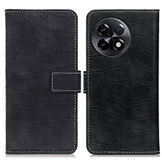 Funda de Cuero Cartera con Soporte Carcasa K07Z para OnePlus Ace 2 5G Negro