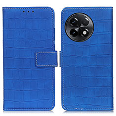 Funda de Cuero Cartera con Soporte Carcasa K07Z para OnePlus Ace 2 Pro 5G Azul