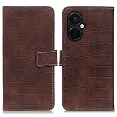 Funda de Cuero Cartera con Soporte Carcasa K07Z para OnePlus Nord CE 3 5G Marron