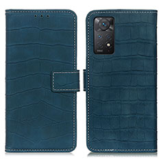 Funda de Cuero Cartera con Soporte Carcasa K07Z para Xiaomi Redmi Note 11 Pro 4G Verde