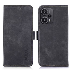 Funda de Cuero Cartera con Soporte Carcasa K07Z para Xiaomi Redmi Note 12 Turbo 5G Negro