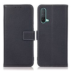 Funda de Cuero Cartera con Soporte Carcasa K08Z para OnePlus Nord CE 5G Azul Real