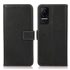 Funda de Cuero Cartera con Soporte Carcasa K08Z para Xiaomi Civi 1S 5G Negro