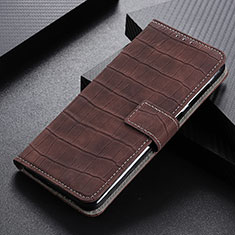 Funda de Cuero Cartera con Soporte Carcasa K08Z para Xiaomi Mi 11i 5G Marron