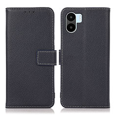 Funda de Cuero Cartera con Soporte Carcasa K08Z para Xiaomi Redmi A1 Azul Real