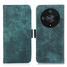 Funda de Cuero Cartera con Soporte Carcasa K09Z para Huawei Honor Magic6 Lite 5G Verde