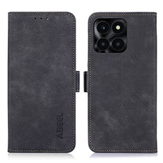 Funda de Cuero Cartera con Soporte Carcasa K09Z para Huawei Honor X8b Negro