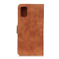 Funda de Cuero Cartera con Soporte Carcasa K09Z para Oppo Find X3 Pro 5G Marron